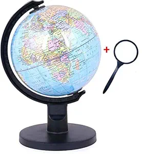 GeoKraft Political 5 Inches Laminated Globe/Home Decor/Office Decor/Gift Item/ShowPiece/Birthday Giftt