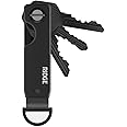 The Ridge Key - Compact Metallic Key Holder | Minimalist Innovative Keyholder | Smart Keychain Secures 2-6 Keys