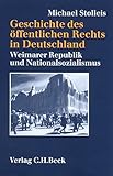 Image de Geschichte des öffentlichen Rechts in Deutschland, Bd.3, Staatsrechtswissenschaft und Verwaltungsre