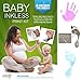 Save The Moment Inkless Wipe Hand and Foot Print Kit with 1 Large Coated Paper (Black)