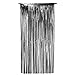Produktbild fasloyu Party Essential Shimmer Türvorhang & Fransen Girlanden Folie Vorhänge, Folie, silber, M