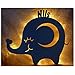 Produktbild Schlummerlicht24 3d Led Nachtlicht Lampe"Elefant", Geschenk mit individuellem Namen, ideal als Babygeschenke Geburts- oder Taufgeschenk für das Kinderzimmer