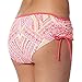 Mantaray Womens Bright Pink Tribal Ruched Bikini Bottoms 14