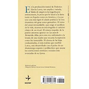 Bodas de Sangre. La casa de Bernarda Alba (Biblioteca Edaf)