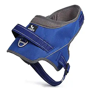 Heads Up for Tails Easy On Harness for Dogs - Blue - L