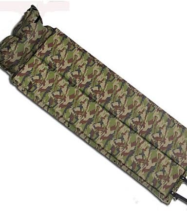 ZQ You Can Fight with a Pillow Automatic Inflatable Cushion Pad Lunch Outdoor Camping Mat Moisture Pad , camouflage