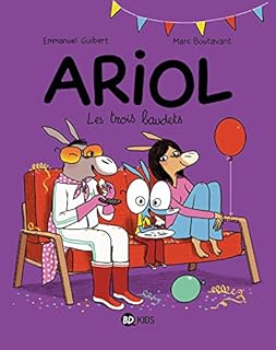 jaquette livre Ariol, Tome 08: Les trois baudets