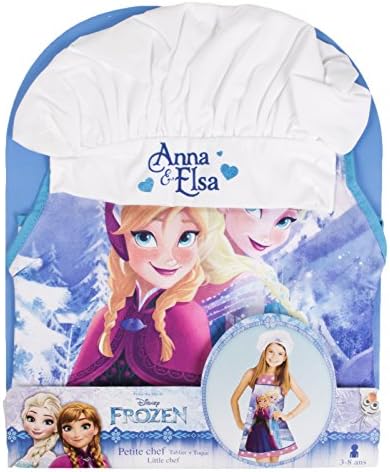 Kids Character Apron + Chefs Hat Frozen
