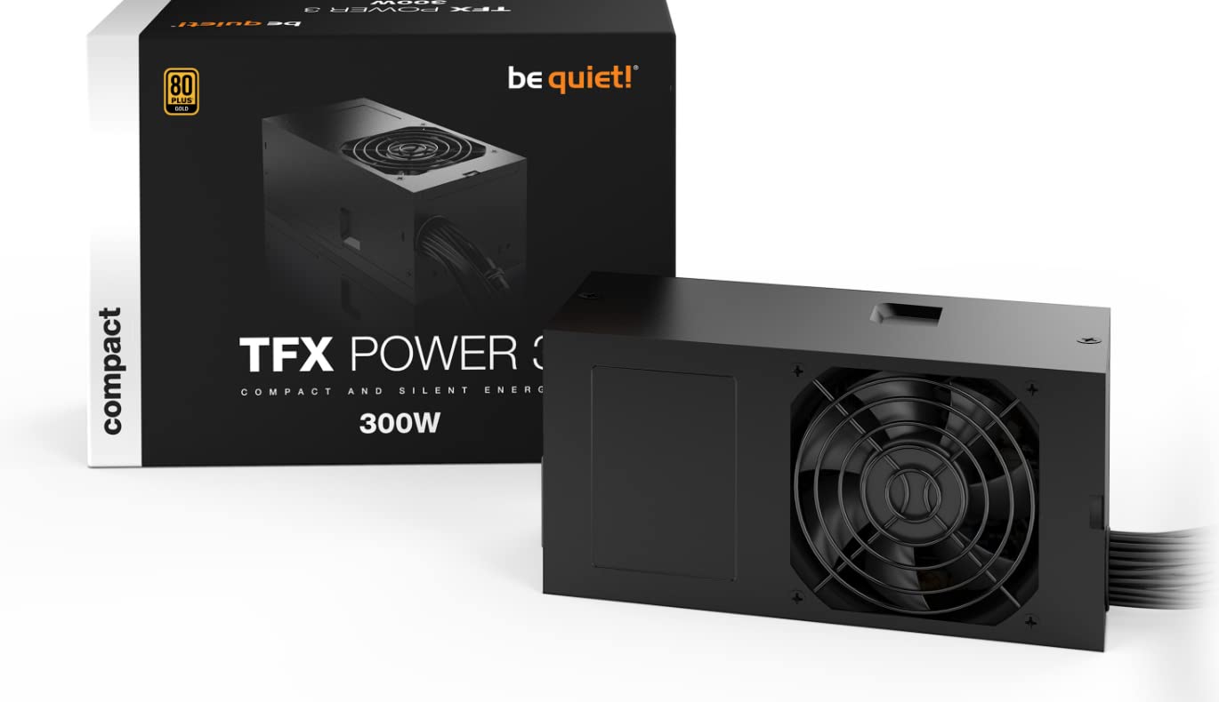be quiet! TFX Power 3 Black TFX 300W Non-Modular 80+ Gold Certified