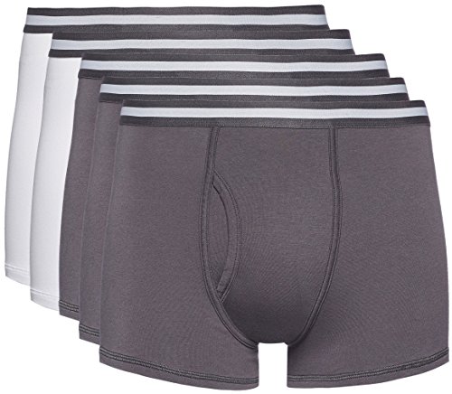 Amazon Brand - find. Men's Cotton Stretch Trunks, Pack of 5/Pack of 7/Pack of 10