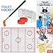 Produktbild mxjeeio Toilette Hockey Spiel Dekompression Spaß Spiel Eishockey Spielzeug Tischhockey High Speed Eishockeyspiel
