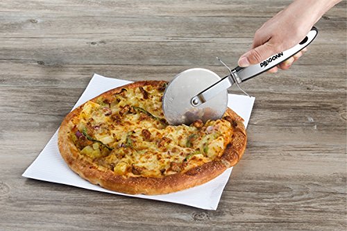DRAGONN Pizzaschneider 9 Und 6.5 Cm Rostfreier Klinge Edelstahl spülmaschinenfest - 5