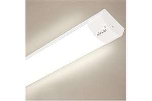 Airand Tubo LED 120CM 36W 3600LM Fluorescente LED IP66 Luminaria de Taller Luz de Techo Impermeable Lámpara LED Blanca Natural para Garaje Oficina Supermercado Bodega Departamento Baño Cocina