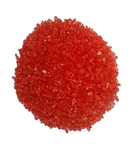 1 kg Candy Red Sand for Garden Decor Plant Home Decor Backyard Patio Pathway Indoor and Outdoor Gravel Soil Stone Pebbles Chips Decoration Fish Tank Substrat