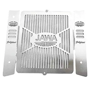 SELVIKE Motorcycle Radiator Guard Protector Grill for (JAWA 42)