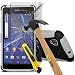 Produktbild N4U Online Sony Xperia Z2 Stark Hart Stoßfest Wiederstandsfähig Schwerlasteinsatz Handyhülle mit Mit Stand and Hartglas Schützend LCD Bildschirmschutz Mit Mikrofaser Polieren Reinigungstuch and