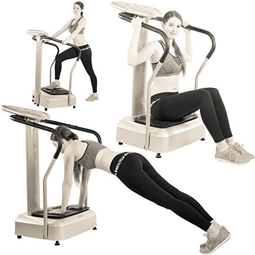 MOVIT® – Vitality Fit Vibration 2.0, Vibrationsplatte, BMI Messung, inkl. 2 Fitnessbänder, 4 Programme - 7