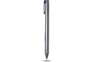 LAZARITE M Pen Grey, Active Stylus for Microsoft Surface, Lenovo Flex 5/14, Yoga 7i/9i, Hp Envy x360/Pavilion x360/Spectre x360, 4096 Pressure Sensitivity, Palm Rejection, Tilt Support