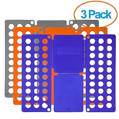 Foldplex Flipfold Plieuse Chemise Plieuse T-Shirt Planche À Plier (Gris / Bleu / Orange) Par Foldplex
