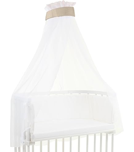 Amilian babybed, luifel, kinderkamer, hemel voor babybed