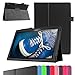 Price comparison product image Lenovo TAB 2 A10-30F Case,Mama Mouth PU Leather Folio 2-folding Stand Cover with Stylus Holder for 10.1" Lenovo TAB 2 A10-30F Android 5.1 Tablet,Black