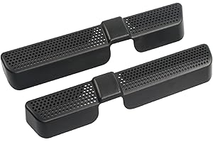 [Pack of 2] GAFAT Car Air Vent Cover for Seat Ateca FR Cuprα/Skoda Kodiaq Karoq/Tiguαn 2 2017-2023 2024 Back Seat Air Conditioning Outlet Cover, Air Vent Protection