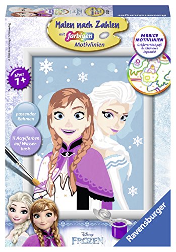 Ravensburger Malen nach Zahlen 28027 28027-Frozen, Malset