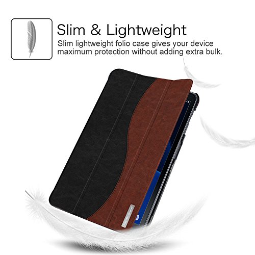 Fintie Samsung Galaxy Tab A 10.1 Hülle – Ultra Schlank Superleicht Ständer Smart Shell Case Cover Schutzhülle Etui Tasche mit Auto Schlaf / Wach Funktion für Samsung Galaxy Tab A 10,1 Zoll T580N / T585N Tablet (2016 Version), doppelfarbig - 4