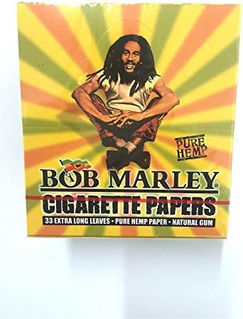 BOB MARLEY KING SIZE CIGARETTE PAPERS 25 BOOKLETS