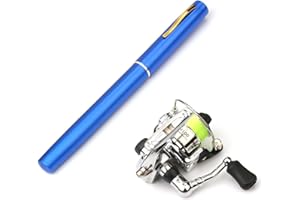 ‎LIXADA Lixada 1 Mt / 1,4 Mt Tasche Faltbare Angelrute Reel Combo Mini Pen Angelrute Kit Teleskop Angelrute Spinnrolle Combo Kit