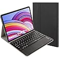 Muzz Redmi Pad Pro 5G Keyboard Case for Tablet Redmi Pad Pro Cover Magnetic Detachable Wireless Arabic and English Keyboard Cases Redmi Pro (12.1 Inch) 2024 (With Touchpad)