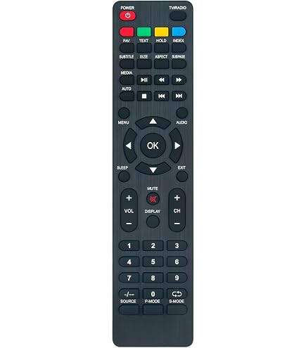AULCMEET Telecomando Sostitutivo Per TV Q.bell – Compatibile Con QBT.32DD, QXT.32KF E Molti Altri Modelli