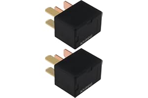 OTOTEC Lot de 2 relais automobiles CC 12 V Micro 4 broches ACV31012 Compatible avec Renault Compatible avec Nissan