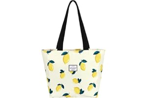 HAWEE Donna Borsa Tote con Zip Grande Borsa a Tracolla Casual Borsa a Mano Moda Borsa a Spalla Impermeabile Borsa della Spesa Leggera Borsetta per Quotidiano Vita Scuola Lavoro Spiaggia