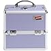 Beautify Professional Small Lush Lilac Aluminium Beauty Cosmetics & Make Up Case