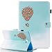 Produktbild Leder Folie ISENPENK Samsung Galaxy Tab A 10,1 Zoll T580N / T585N Hülle Original,Muster Leder Flip Magnetverschluss Wallet Kreditkarte ID Card Slots Beschützer Tasche Hülle Etui Schale mit Standfunktion Weich TPU Innere Hülle Case leder Flip Beschützer Haut[Sky Himmel Ball]