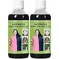 Original AADIWASHI Herbal Hair Oil for Hair health for Women Anti Hair fall & Dandruff Oil | Suitable for All Hair Types (125ml, Pack of 2)