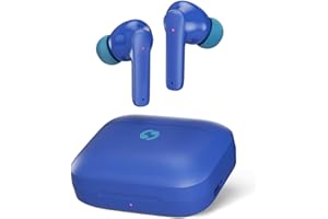 Avantalk Clan K2 - Auriculares inalámbricos para niños con protección de Volumen de Escucha Segura, Auriculares Bluetooth para niña 3 Modos de ecualización Controles táctiles Integrados, Color Azul