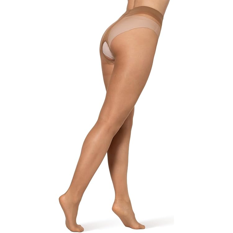 Yummy Bee - Collant Trasparenti Da Donna - Collant Cuciti - 2