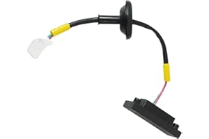 leruiyezs Heckklappenschalter Ersatz Für Kia Picanto TB 2011–2017 und Rio Mk3 2011–2017 81260-1W220 Kofferraum Entriegelungstaster aus ABS-Material für zuverlässigen Austausch und langlebige Nutzung