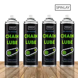 SPINLAY Chain Lube Spray (Pack of 4)(2000ml)