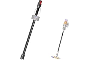 Pulyibo Tube Extension pour Dyson V12 Detect Slim Aspirateur, Pièces de Rechange, Tube Prolongateur Rallonge Accessoire, 74cm - Noir