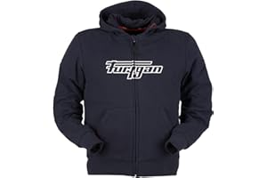 Furygan Luxio Evo-Hoodie Sweatshirt Style Casual Urbain D3O-Résistant à l'abrasion-Confort & Protection-Blouson de Moto Homme