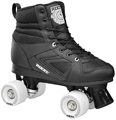 Roces KOLOS8-40 Patins à roulettes Mixte Adulte, Noir/Blanc, 40