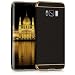 Produktbild kwmobile Case Hülle für Samsung Galaxy S8 - Chrom Schutzhülle Hardcase für Handy - Backcover Schwarz Gold