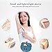 inkint Portable Electric Rechargeable Lady Cordless Hair Shaver Trimmer Leg Underarm Bikini Line Hair Remover Razor with USB Charger for Women Skin Beauty