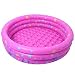 Produktbild JYCRA Baby Aufblasbarer Planschbecken, langlebiges Baby-Badebad, Schwimmbecken, faltbar, Ball, Pool Spaß, Hinterhof, Spielzeug für Kinder, PVC, Rose, 80 cm