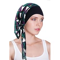 XEPST 4 Pezzi Chemioterapia Cappello Donna Turbante Chemioterapia - 7