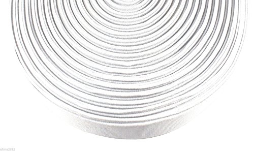 1m Gummiband 30mm breit- REZ00- weiß - 2