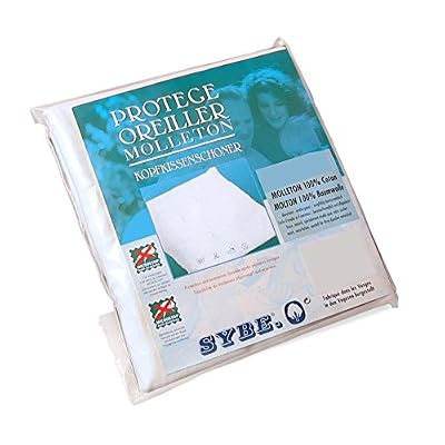 Linnea Housse de Protection d'oreiller absorbante - Antonin Blanc 60x40